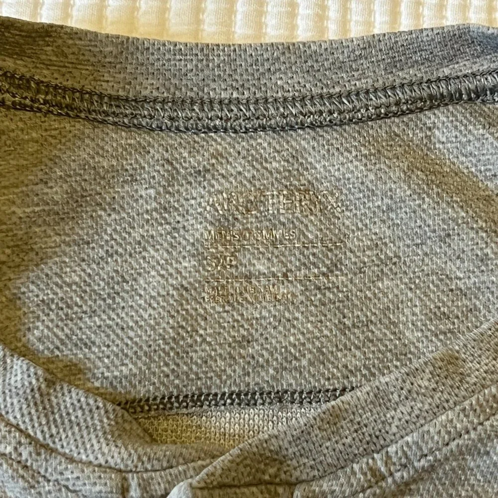 Arc'teryx  Sirrus Henley Shirt, Grey, Small - Picture 7 of 7